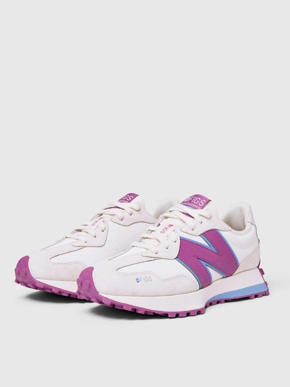 NIB FIGS New Balance 327 Ultraberry - Limited Edition